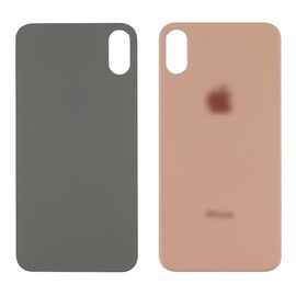 Фото 1. Заднє скло корпусу Apple iPhone XS Max Rose Gold (рожево-золотисте) (Big hole) | Yuca.com.ua