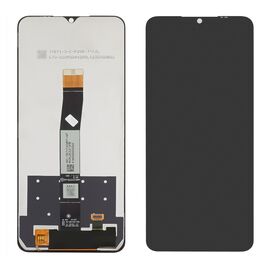 Дисплей для Umidigi A15C с чёрным тачскрином