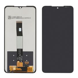 Дисплей для Umidigi Bison X20 с чёрным тачскрином