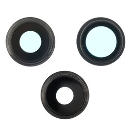 Фото 1. Скло камери для Apple iPhone 13 Pro (комплект 3 шт.) в рамці з покриттям антивідблиску | Yuca.com.ua