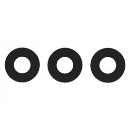 Стекло камеры для Samsung A245 Galaxy A24 (2023) (комплект 3 шт.)