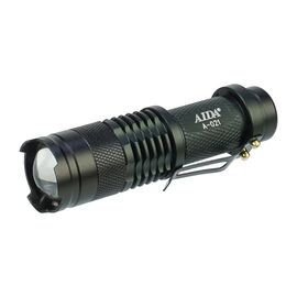 Фото 1. Ліхтарик ультрафіолетовий Aida A-021 для сушіння ізоляційного лаку UV Curable Solder Mask з акумулятором та ЗУ | Yuca.com.ua