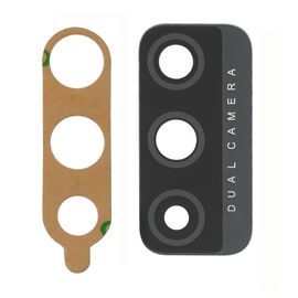 Фото 1. Скло камери для TECNO Spark 6 Go (KE5) чорне | Yuca.com.ua