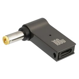 Фото 1. Адаптер для заряджання ноутбуків Type-C-DC 5.5-1.7 100 W | Yuca.com.ua