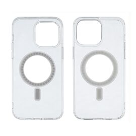 Фото 1. Чохол силіконовий Сlear Case MagSafe для Apple iPhone 14 Pro Max прозорий | Yuca.com.ua