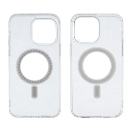 Фото 1. Чохол силіконовий Сlear Case MagSafe для Apple iPhone 16 Pro прозорий | Yuca.com.ua