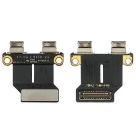 Шлейф для Apple MacBook Air M1 (2020) 13" A2337 с разъёмом зарядки (Type-C)