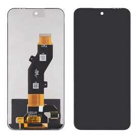 Дисплей для Tecno Spark 30C (KL5n) с чёрным тачскрином