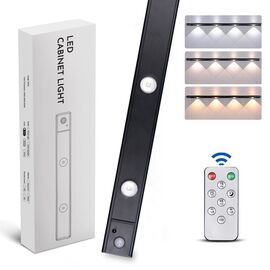 Фото 1. LED світильник cat's eye 120-4B з датчиком руху та освітленості, акумулятором, в алюмінієвому корп. 120 см, 4W чорна | Yuca.com.ua