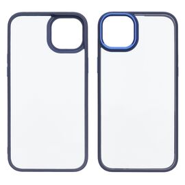 Фото 1. Чохол Aluminum Camera Frame для Apple iPhone 14 Max color 03 темно-синій Люкс | Yuca.com.ua