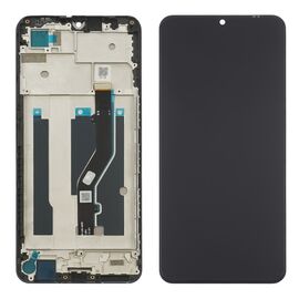 Дисплей для ZTE Blade V40 Vita с чёрным тачскрином и корпусной рамкой