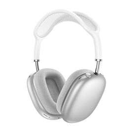 Беспроводные наушники Hoco W58 накладные silver