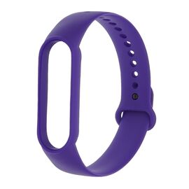 Фото 1. Ремінець силіконовий для Xiaomi Mi Band 5/6 колір 26 темно-фіолетовий | Yuca.com.ua