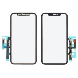 Тачскрин с OCA плёнкой для Apple iPhone 11 чёрный без микросхемы G+OCA Pro