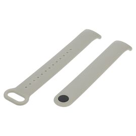 Фото 1. Силіконовий ремінець для Xiaomi Mi Band 8 07 сірий | Yuca.com.ua