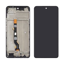 Дисплей для Infinix Hot 40 (X6836) с чёрным тачскрином и корпусной рамкой