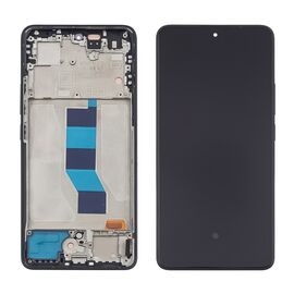 Дисплей для Xiaomi Redmi Note 14 (5G) с чёрным тачскрином и чёрной корпусной рамкой OLED