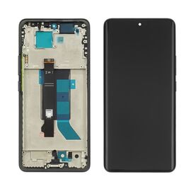 Дисплей для Xiaomi Redmi Note 14 Pro (5G) с чёрным тачскрином и чёрной корпусной рамкой OLED
