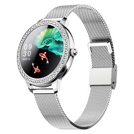 Смарт часы SN91 серебристые