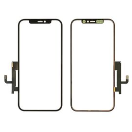 Тачскрин с OCA плёнкой для Apple iPhone 12/ 12 Pro чёрный без микросхемы G+OCA Pro