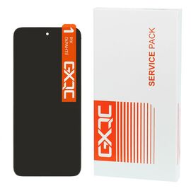 Дисплей для Xiaomi Redmi 12 с чёрным тачскрином и корпусной рамкой Service Pack