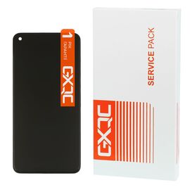 Дисплей для Xiaomi Redmi Note 9 с чёрным тачскрином и корпусной рамкой Service Pack