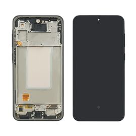 Дисплей для Samsung A366 Galaxy A36 5G (2025) с чёрным тачскрином и чёрной корпусной рамкой OLED