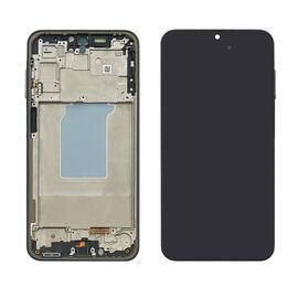 Дисплей для Samsung A266 Galaxy A26 (5G) (2025) с чёрным тачскрином и чёрной корпусной рамкой GH82-37049A