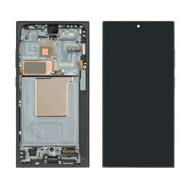 Дисплей для Samsung S928 Galaxy S24 Ultra (5G) (2024) с чёрным тачскрином и чёрной корпусной рамкой GH82-33396B