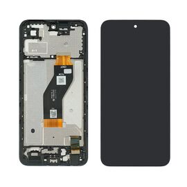 Дисплей для Infinix Smart 10 (X6725)/ Hot 60 с чёрным тачскрином и корпусной рамкой