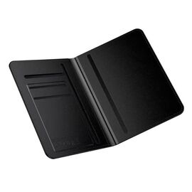 Обложка для паспорта Hoco E91G с GPS-трекером и беспроводной зарядкой black