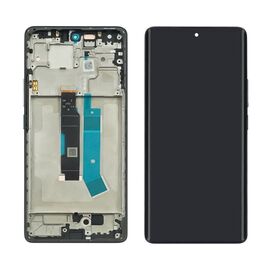 Дисплей для Xiaomi Redmi Note 14 Pro (4G) с чёрным тачскрином и чёрной корпусной рамкой OLED