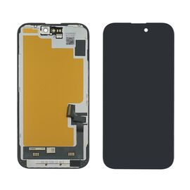 Дисплей для Apple iPhone 15 с чёрным тачскрином 60Hz (без ошибки) JCID-OLED