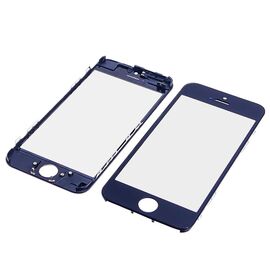 Фото 1. Скло тачскрін для Apple iPhone 5C чорне з рамкою і OCA плівкою | Yuca.com.ua