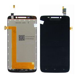 Дисплей для Lenovo S650 с черным тачскрином