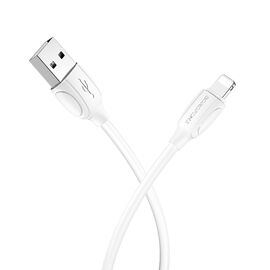 Кабель Borofone BX19 USB to Lightning 1m white