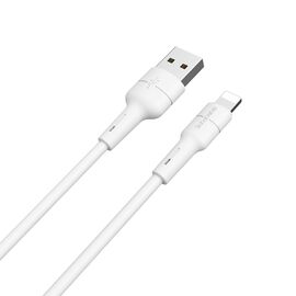Фото 1. Кабель Borofone BX30 USB to Lightning 1m white | Yuca.com.ua