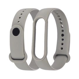 Фото 1. Ремінець силіконовий для Xiaomi Mi Band 5/6 колір 10 сірий | Yuca.com.ua