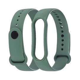 Фото 1. Ремінець силіконовий для Xiaomi Mi Band 5/6 колір 16 сіро-зелений | Yuca.com.ua
