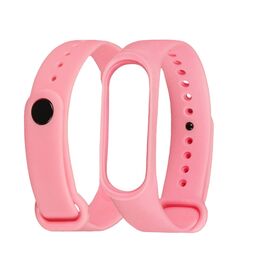Фото 1. Ремінець силіконовий для Xiaomi Mi Band 3/4 16 пудровий | Yuca.com.ua
