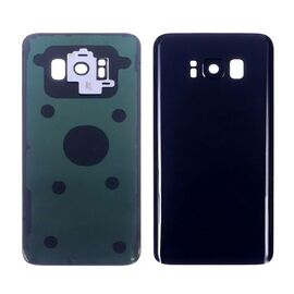 Фото 1. Заднє скло корпусу для Samsung G950F Galaxy S8 чорне | Yuca.com.ua
