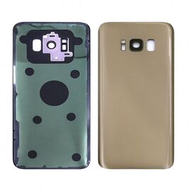 Фото 1. Заднє скло корпусу для Samsung G950F Galaxy S8 золотисте | Yuca.com.ua
