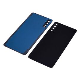 Фото 1. Заднє скло корпусу для Samsung A750F Galaxy A7 (2018) чорне | Yuca.com.ua