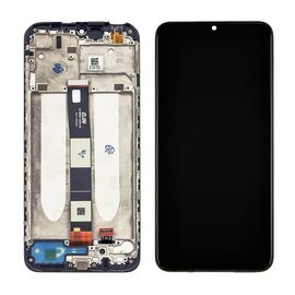Фото 1. Дисплей для Xiaomi Redmi 9A/9C з чорним тачскріном і корпусною рамкою | Yuca.com.ua