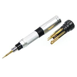 Фото 1. Набір викруток Baku 7276 для iPhone/iPad/Mac (ручка з насадками,+1.5,+2.5, Y0.6, *0.8, *1.2, hexagon M2.5) | Yuca.com.ua