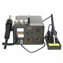 Фото 1. Паяльна станція Aida 852D+ компресорна, фен, паяльник | Yuca.com.ua