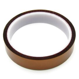 Фото 1. Термостійкий скотч каптоновий, коричневий 20 мм (max t 300 гр) | Yuca.com.ua