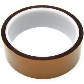 Фото 1. Термостійкий скотч каптоновий, коричневий 30 мм (max t 300 гр) | Yuca.com.ua