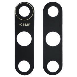 Фото 1. Скло камери для Xiaomi Mi10 чорне | Yuca.com.ua