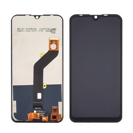 Дисплей для Tecno Spark Go (2019) (KC1) с чёрным тачскрином